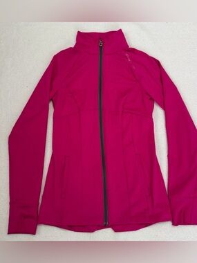 Under Armour Pink Full-Zip Jacket SM